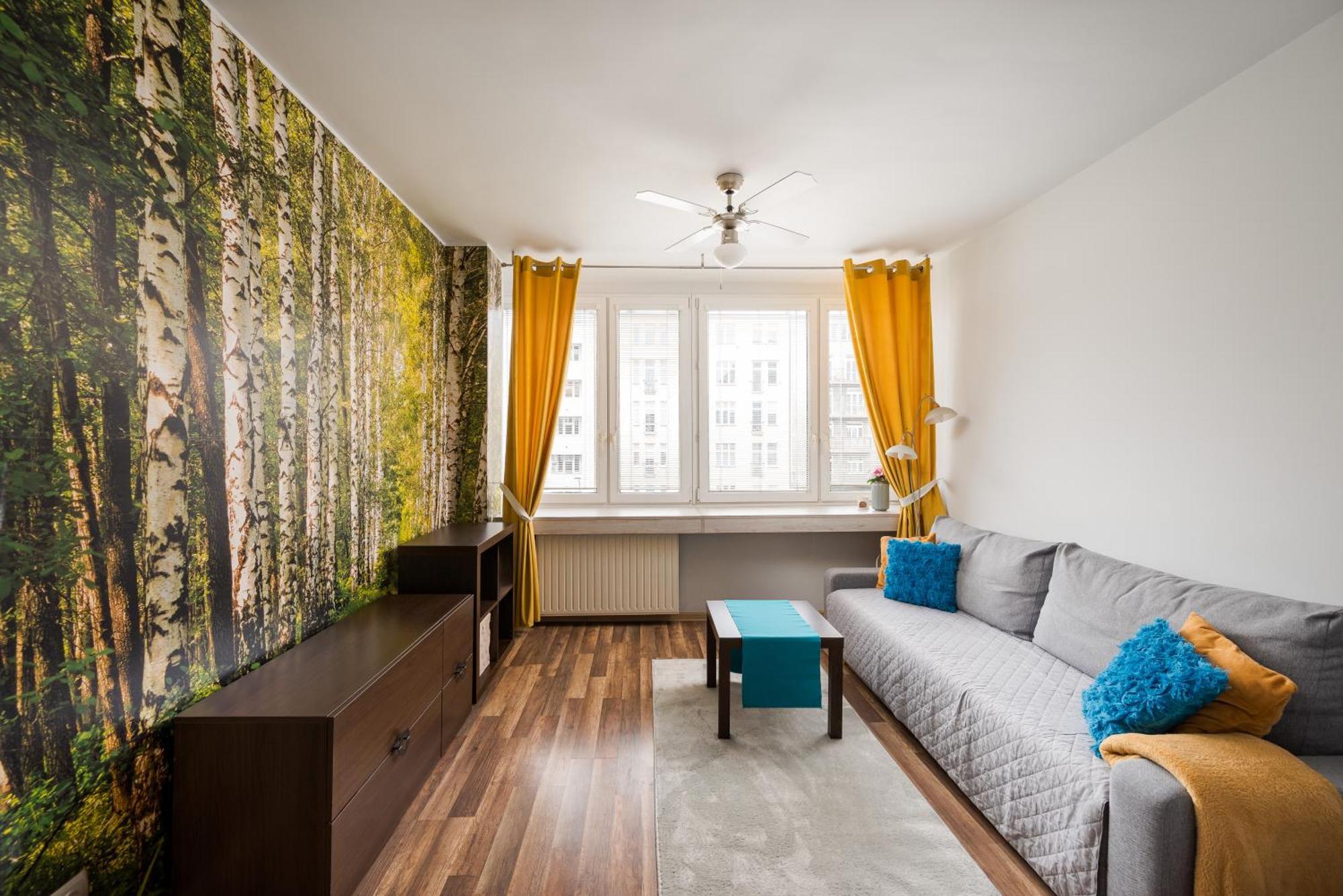 Stay With Friends In Warsaw Apartment Eksteriør bilde